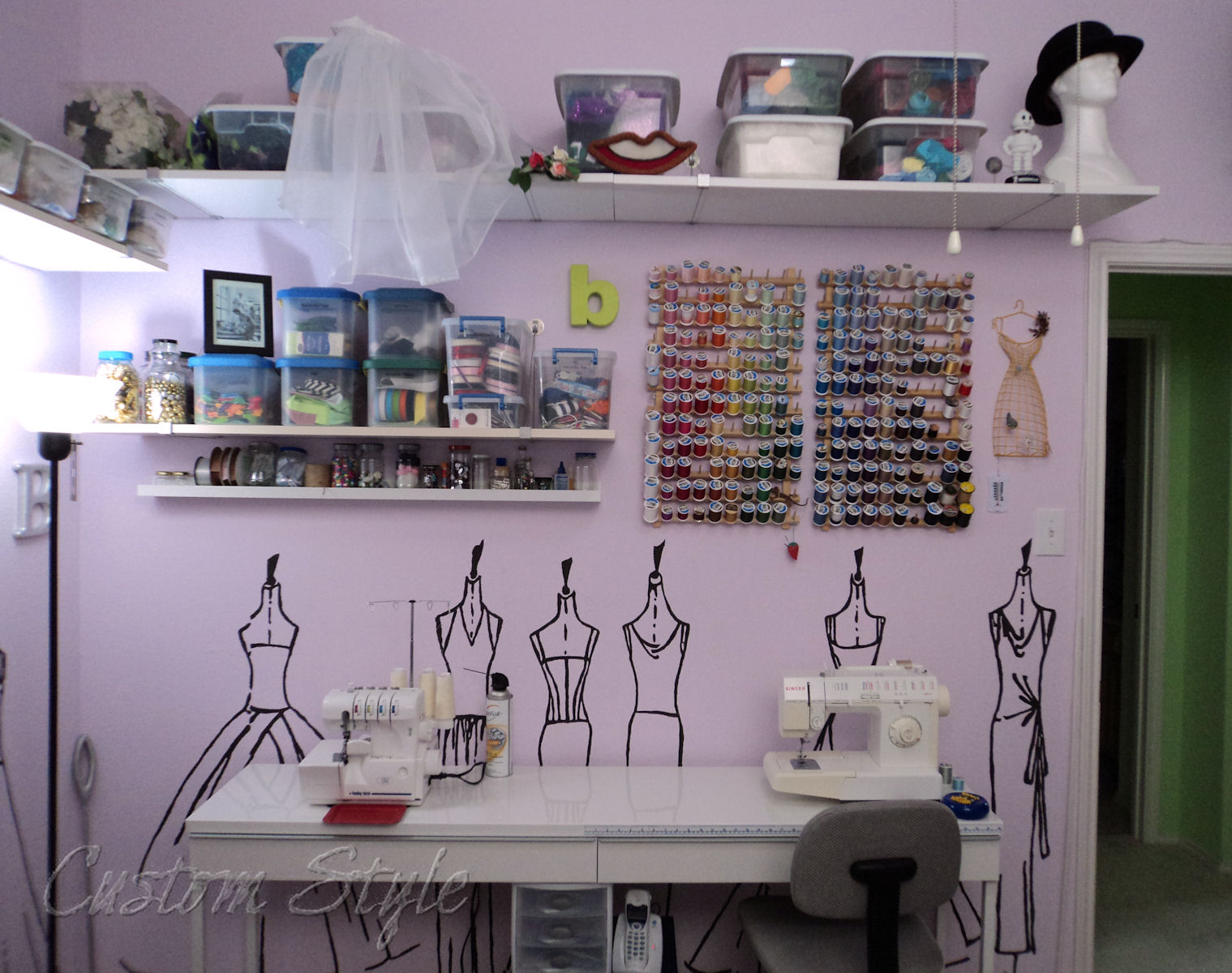 My Sewing Space The Sequel Custom Style